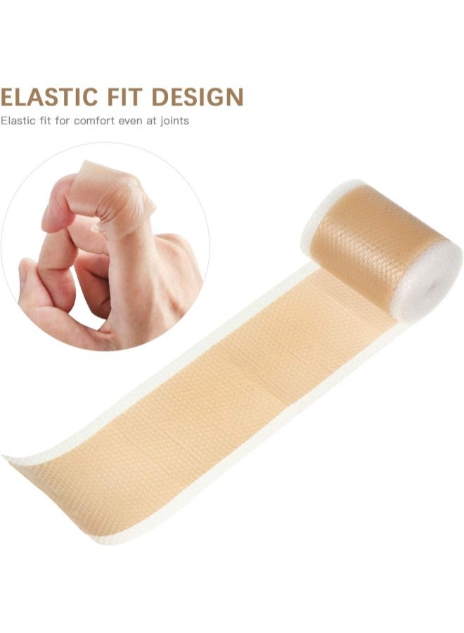 klarako Silicone Scar Sheets CICA Care Gel Sheet Waterproof Scar Removal Stickers Wound Repair Desalination Strip for Surgery Injury Burns Acne Scars - Image 2