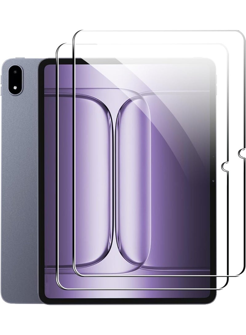 Muzz زجاج مقسى لجهاز OnePlus Pad 2 Pro بحجم 13.2 بوصة فيلم واقي مضاد للانفجار لجهاز OnePlus Pad 2 Pro / OnePlus Pad 3 / OPPO Pad 4 Pro 2025 فيلم واقي (عبوة 2) - Image 1