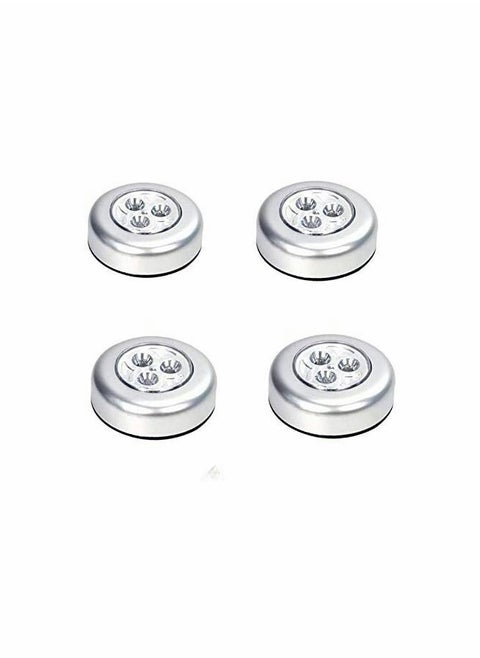 Cordless Touch Light LED Battery-Powered Wireless Night Light(4 Pcs)