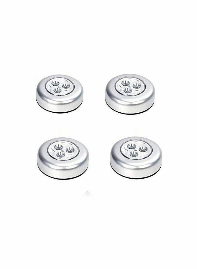 Cordless Touch Light LED Battery-Powered Wireless Night Light(4 Pcs)