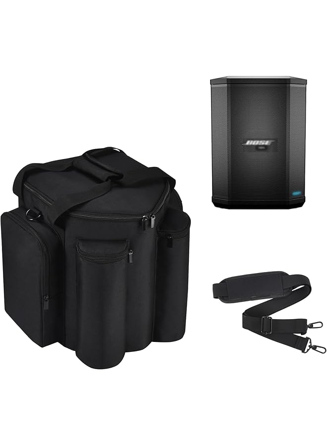 erorex Travel Case For Bose S1 Pro Soft Carrying Bag Compatible With Bose S1 Pro Portable Bluetooth Speaker Speaker Cover With Shoulder Strap Only Case - Image 1