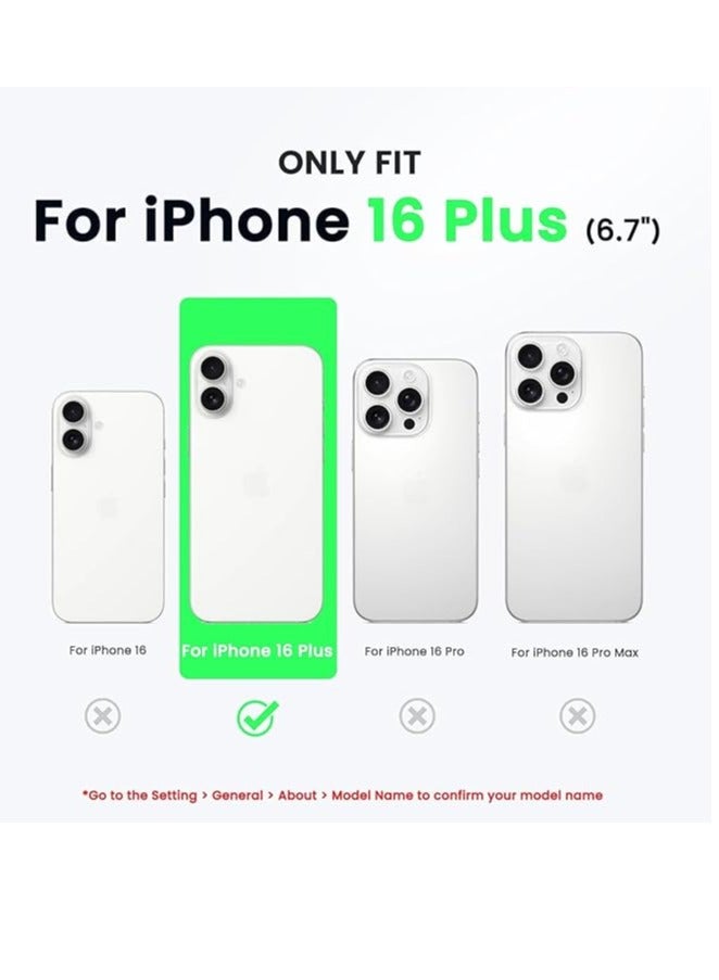 ELTRAZONE Premium Soft Liquid Silicone Case for iPhone 16 Plus – Silky and Soft Touch Series Full-Body Protective Bumper (Dark Blue) - Image 2