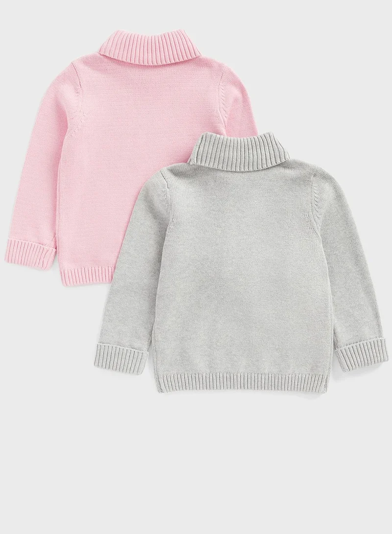 mothercare Kids 2 Pack Knitted Sweater