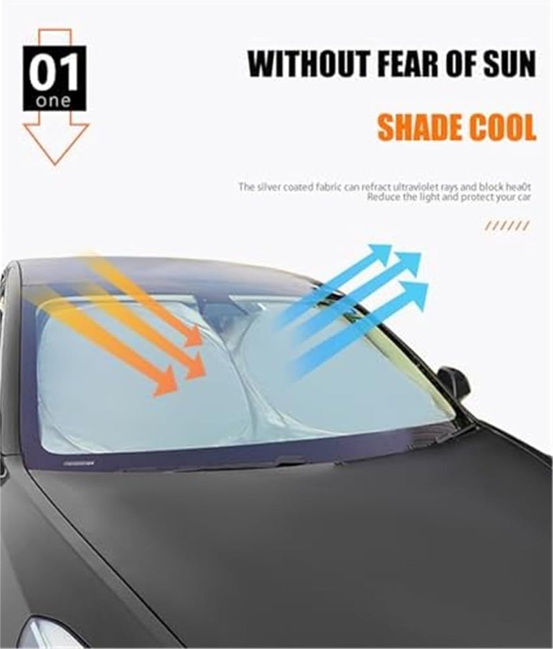 Yurefax Car Sun Shades for Tesla Models - Image 3