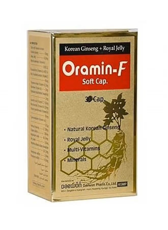 Daewon Daewon Oramin F – 30 Capsules – Multivitamin and Mineral Supplement for Overall Health & Vitality 