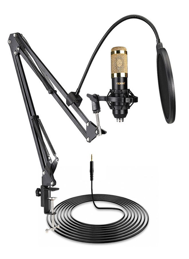 Full Set Of V9 Sound Card With BM-800 Condenser Microphone Capacitor Recording Microphone Audio Interface Studio Stereo Live Streaming Sound Card