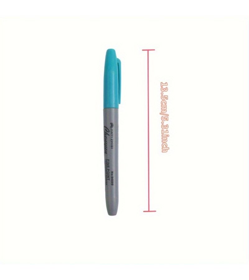 Oil Based Marker Set 9 Pcs Longlasting Color Professional Drawing Pen Art Students - Image 4