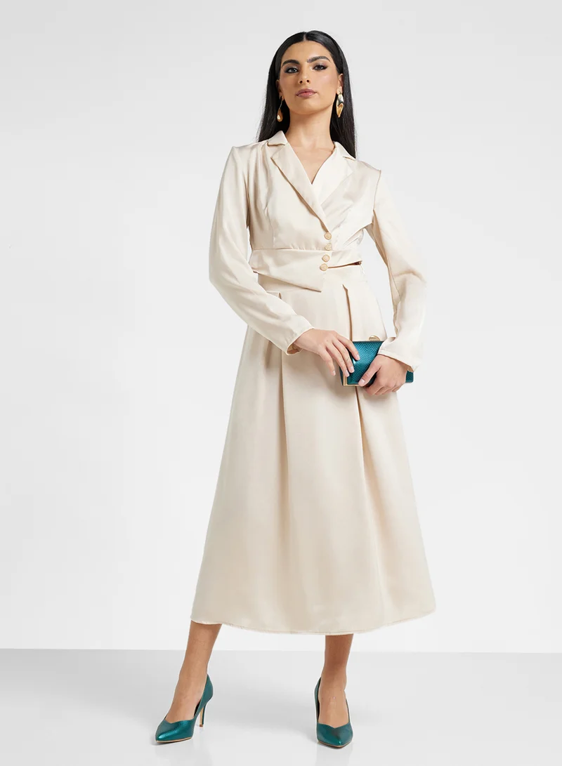 ELLA Cropped Top & Skirt Set