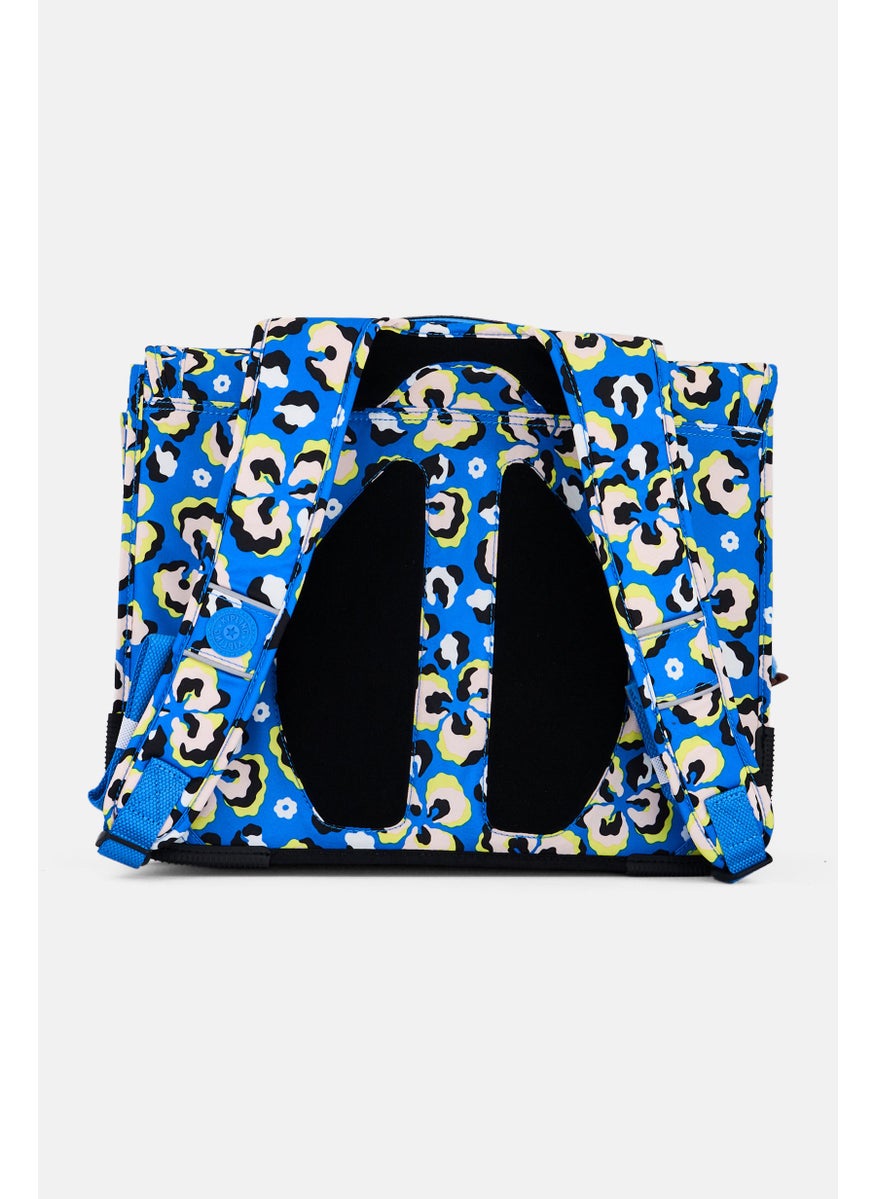 kipling Kids Boy Animal Print Backpack, Blue  - Image 2