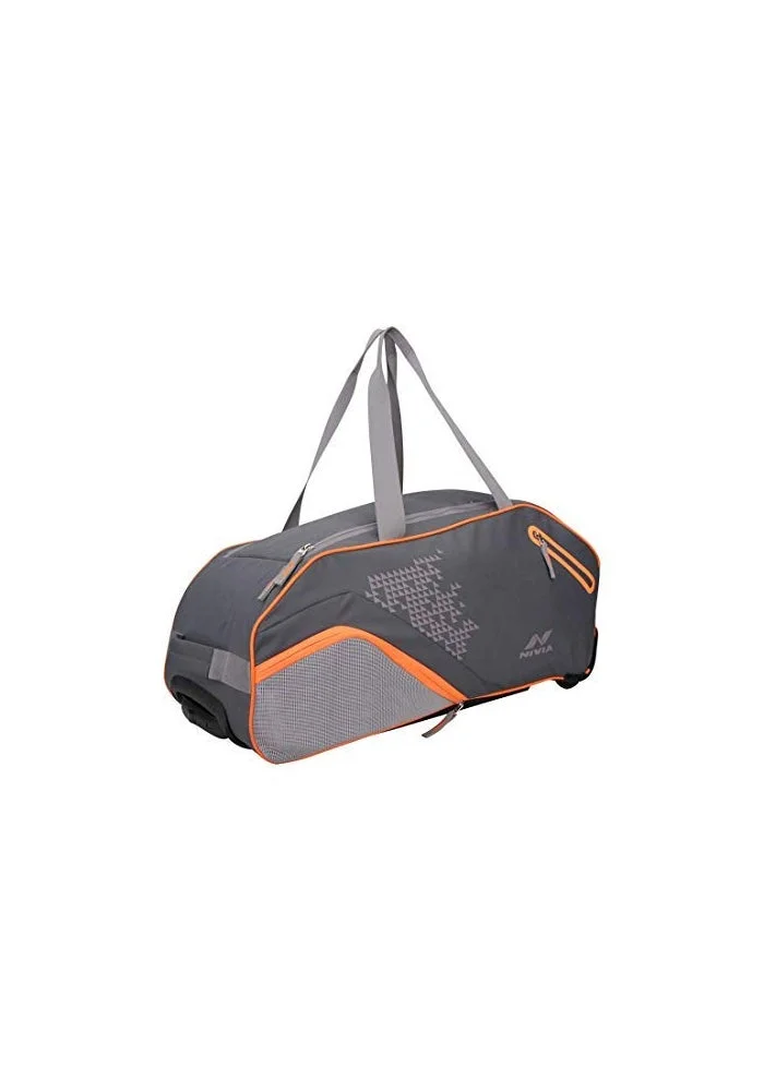 Nivia  Nivia ASHTANG Trolly Duffel Bag - Grey Orange  | Best Price UAE