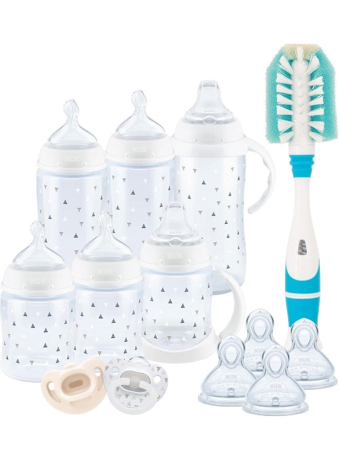 NUK Smooth Flow Anti Colic Baby Bottle Newborn Gift Set - Image 1