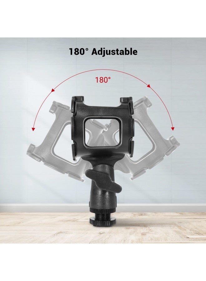 Smallrig Microphone Shock Mount With Cold Shoe Pinch For Camera Shoes And Boompoles 1859 - Image 1