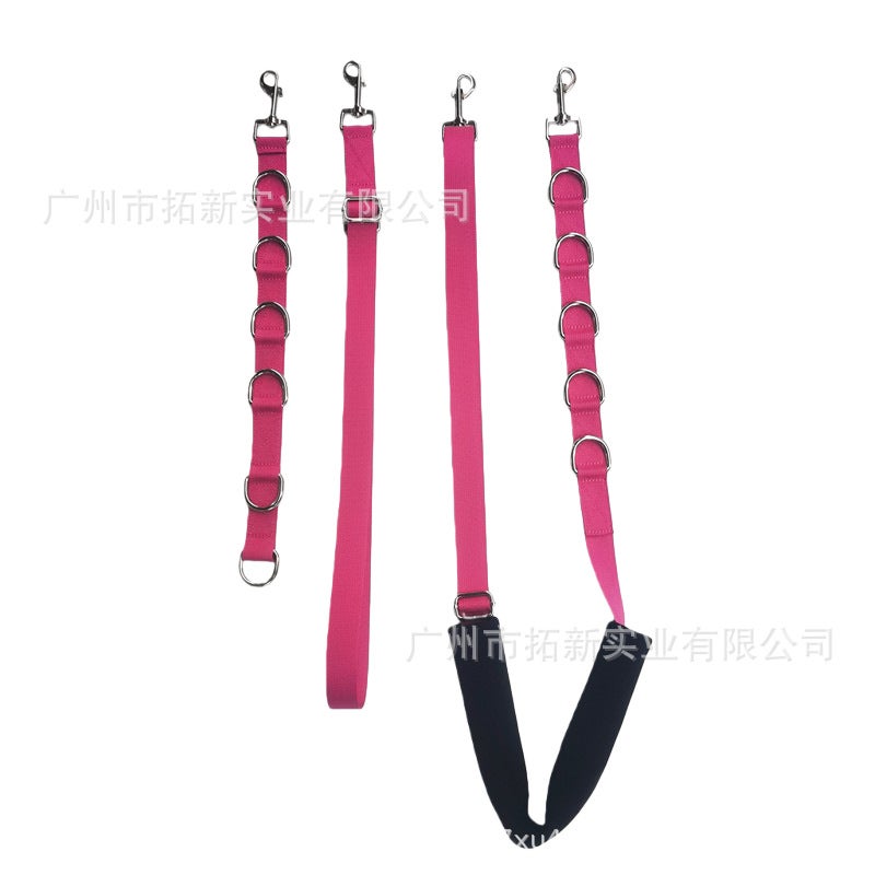 Pet Bath Bath with Washing, Cutting and Blow Auxiliary Belt Beauty Table Matching Tool Retractable Adjustable Dog Walking Rope - Image 3