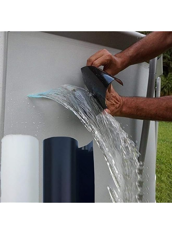 PROMASS promass Waterproof Repair Tape,Insulation PVC Pipe Repair Tape Strong Self-Adhesive All Weather Patch Tape Stretchy Waterproof Sealing Tape For Roofing Pipes Holes Cracks  - Image 1