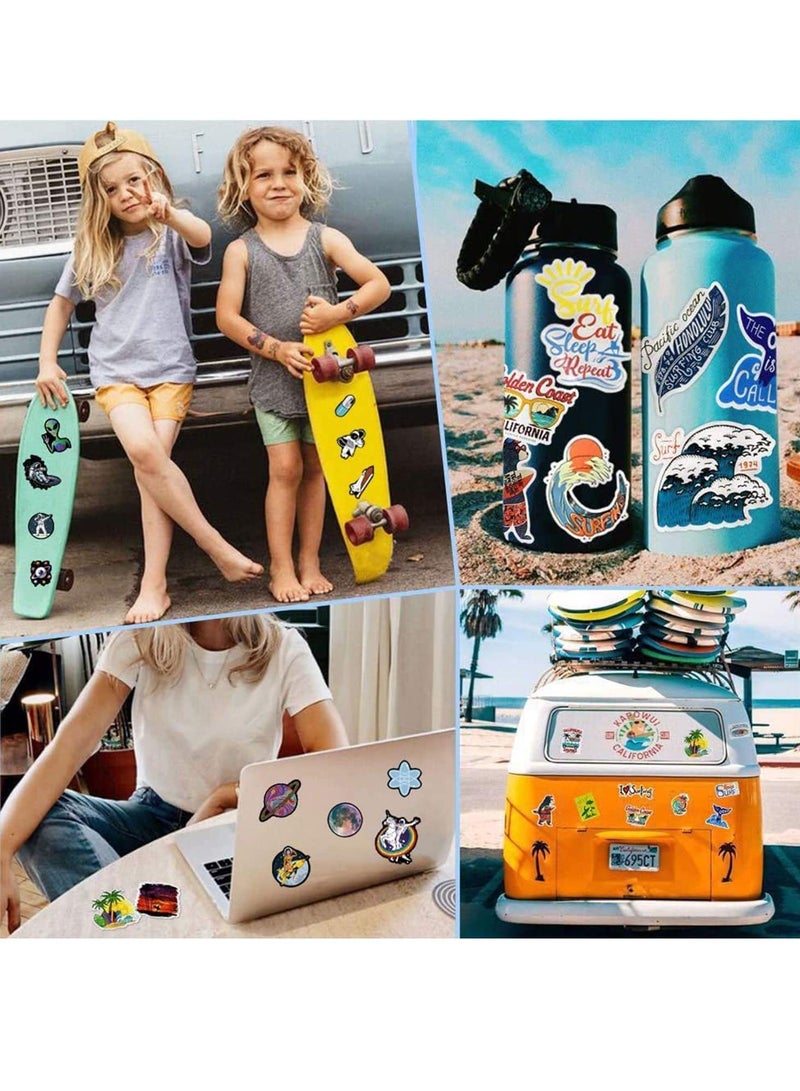 SYOSI Space Stickers For Water Bottles 50 Pcs Astronaut Stickers For Laptop Phone Skateboard For Kids Teens Decal - Image 3