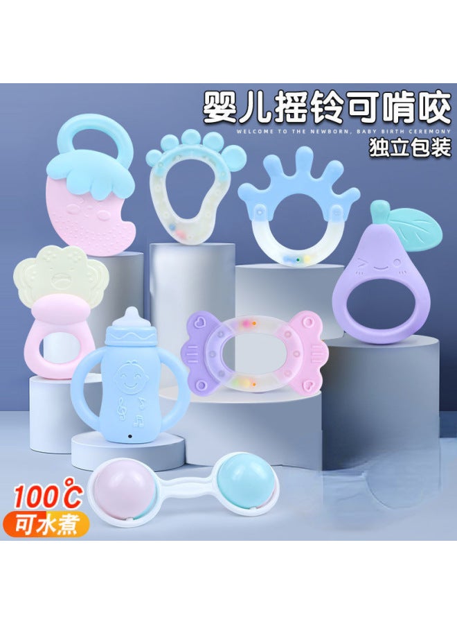 Baby Teething Toy 0-3-6 Months Old Baby 0-1 Year Old Newborn Male And Female Children Molars Can Be Boiled - Image 2