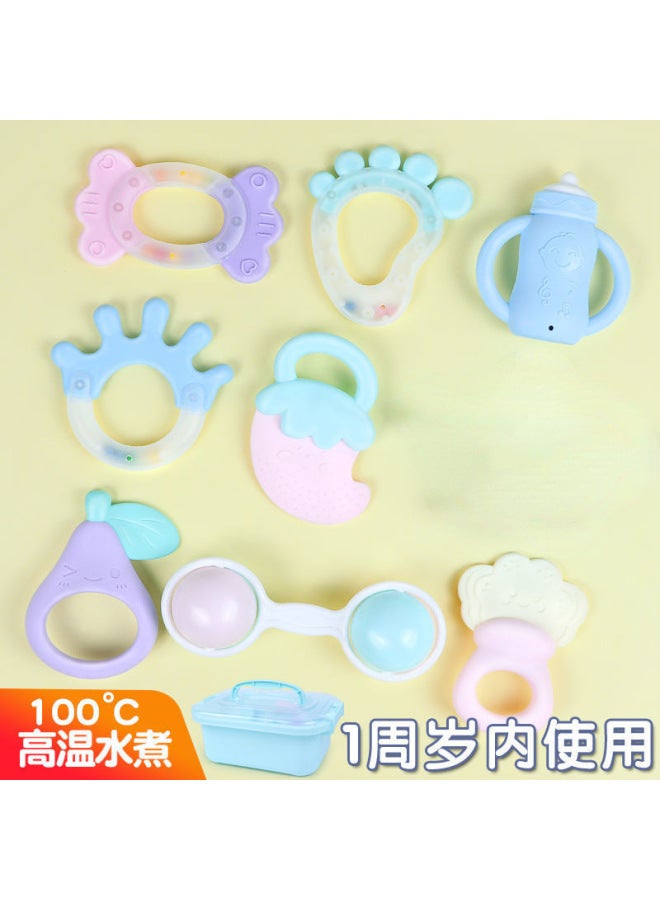 Baby Teething Toy 0-3-6 Months Old Baby 0-1 Year Old Newborn Male And Female Children Molars Can Be Boiled - Image 3
