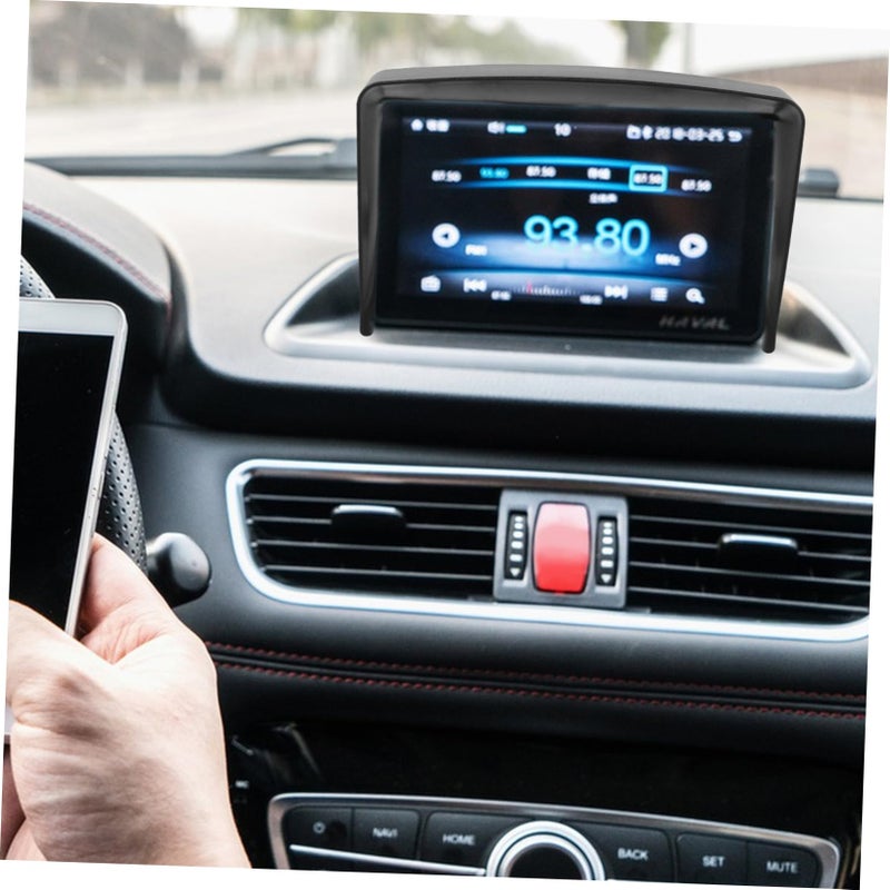 2 حزمة ظلة شمسية محمولة لنظام تحديد المواقع العالمي (GPS) تمنع الوهش وتلف الشاشة للسيارة والشاحنة - Image 4