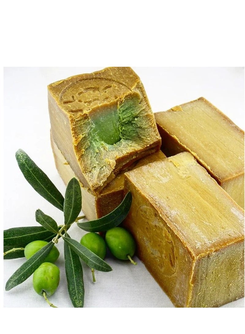 Generic Natural Aleppo Laurel Soap Cube Handmade From Natural Ingredients Useful For Skin Care Rich In Olive And Laurel Oils Suitable For Bathing Washing Body Face Hands Hair Free Of Perfume Foaming Materials  - Image 2