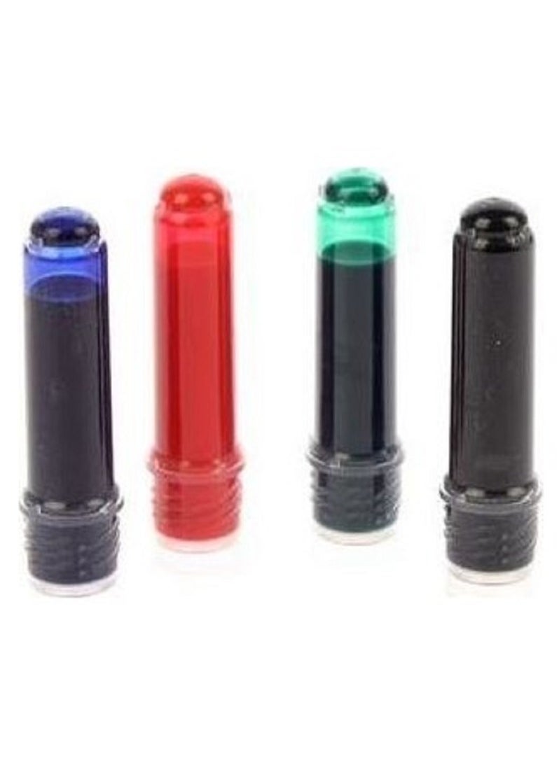 Snowman Snowman whiteboard pen replacement ink cartridges, 4 pieces  - Image 1