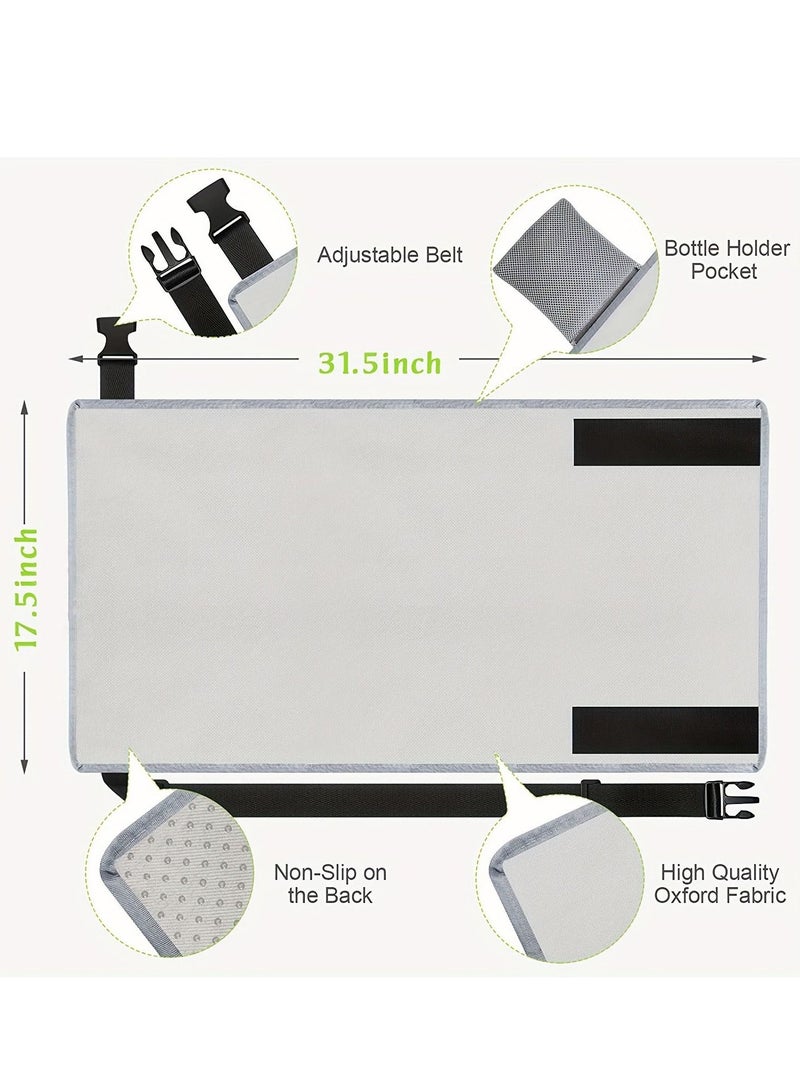 Airplane Bed for Toddler Airplane Footrest for Kids Seat Extender Portable Toddler Travel Bed Airplane Leg Rest for Kids to Lie Down Baby Travel Essentials for Flying Sleeping - Image 2