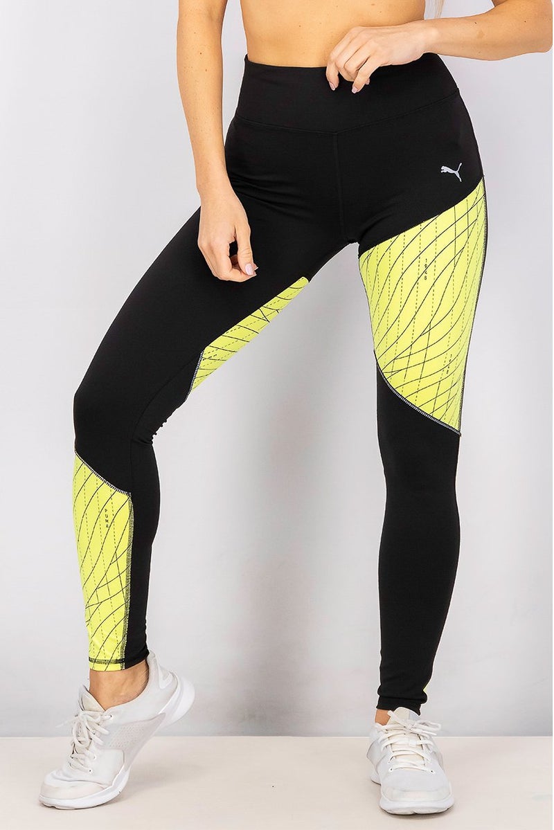 PUMA  leggings جري ضيقة للنساء، سوداء - Image 1