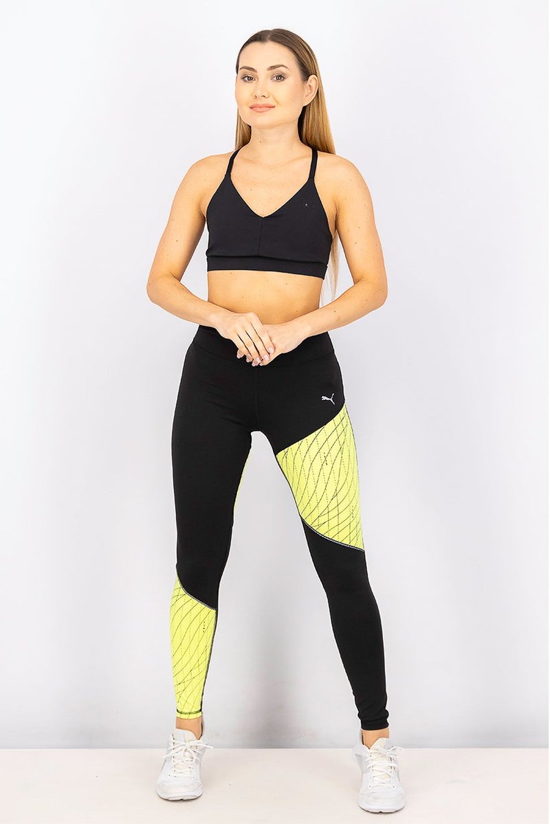 PUMA  leggings جري ضيقة للنساء، سوداء - Image 2