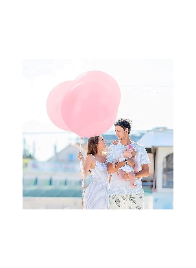 سيمبرتكس عبوة بالونات ملونة متنوعة بألوان نابضة بالحياة متنوعة مثالية لأعياد الميلاد والحفلات وحفلات الزفاف والاحتفالات بالونات لاتكس متينة للمتعة وديكورات المناسبات الاحتفالية (وردي) - Image 2