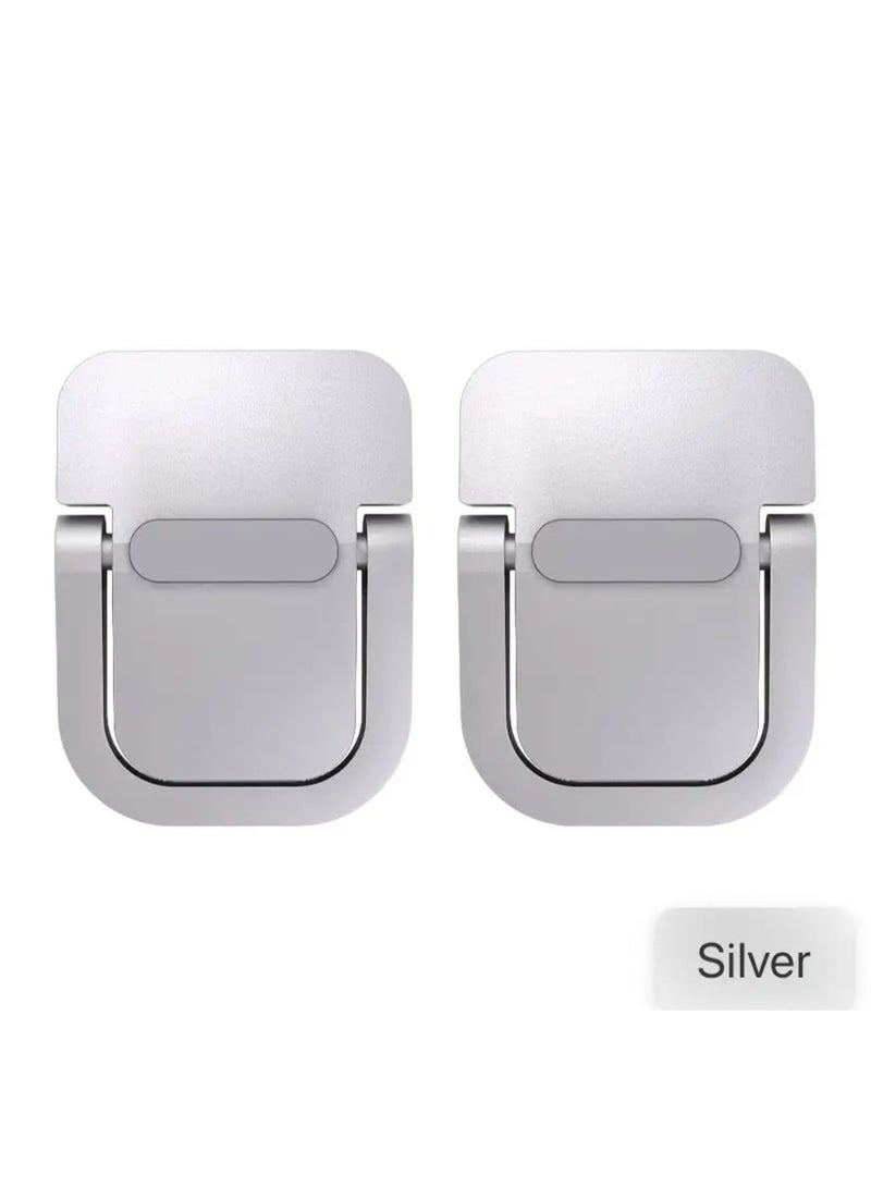 LDQ Portable Foldable Laptop Stand – Adjustable Height, Invisible Adhesive Bracket, Ergonomic & Durable ABS Design, Compact and Sturdy - Image 3