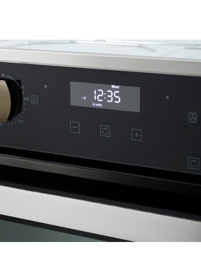 Stoves ST BI902MFCT 90cm Built-In Electric Double Oven, Stainless Steel Wall Mount, Under Counter Integrated Twin Oven with Grill - Image 4