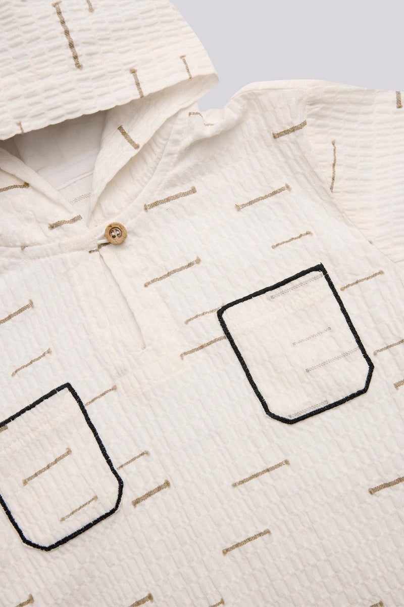 GB Baby Baby Boy Ecru Shirt - Image 3