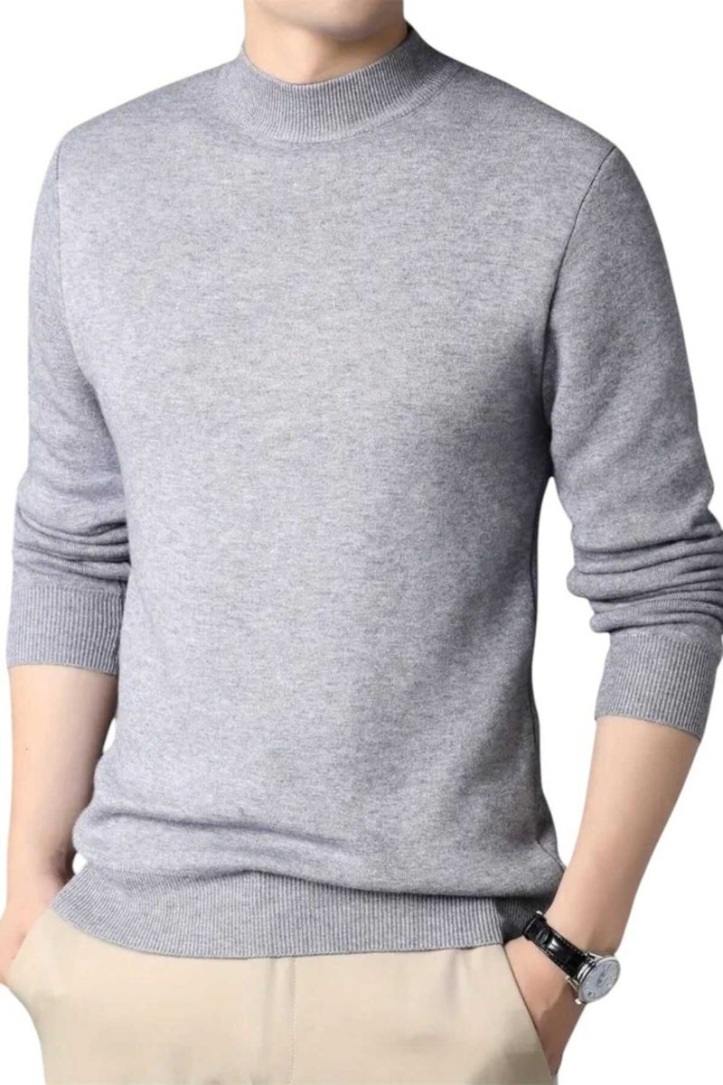 Tezzgelsin 3-Pack Men's Non-Pilling Half Turtleneck Knitwear Sweater Half Turtleneck Knitwear Sweater  - Image 3