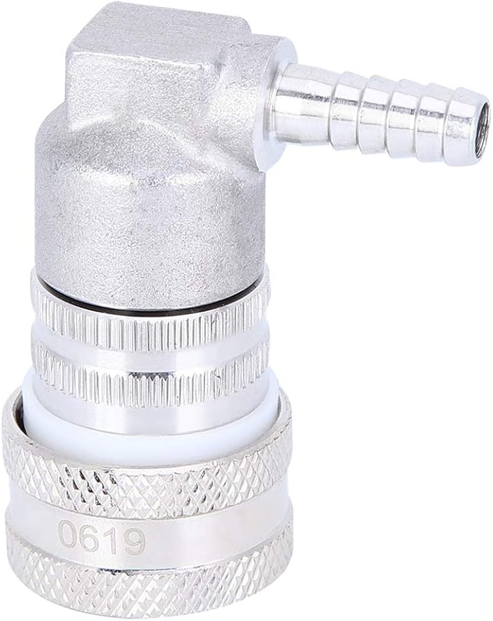Stainless Steel Ball Lock Keg Coupler Quick Connector For Home Brewing Mini Kegs - Image 1