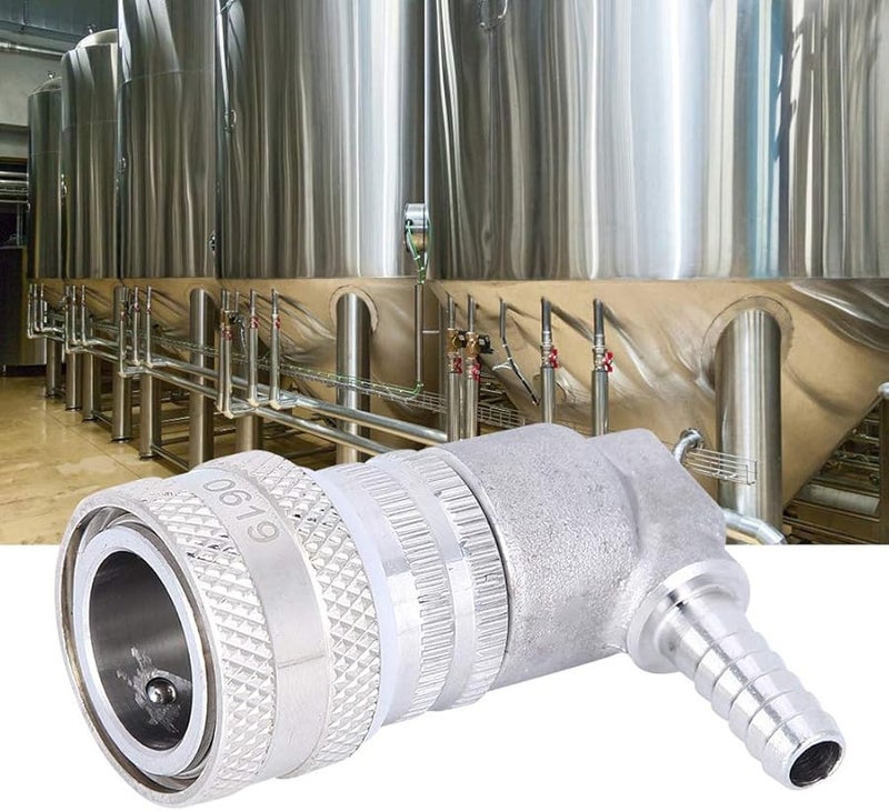 Stainless Steel Ball Lock Keg Coupler Quick Connector For Home Brewing Mini Kegs - Image 5