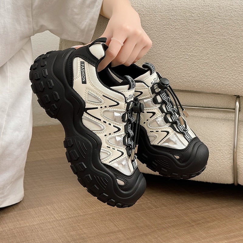Women'S Thick-Soled Ugly Cute Casual Shoes Summer Outdoor Hollow Sports Sandals Hiking Shoes Dad Shoes - Image 3