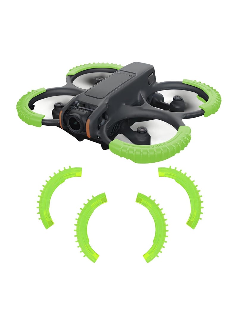 General DJI Avata 2 Propeller Protector, Propeller Bumper Ring, Anti-Collision Silicone Protective Cover, Drone Protector, DJI Avata 2 Shockproof Propeller Protector, Drone Accessories  - Image 1