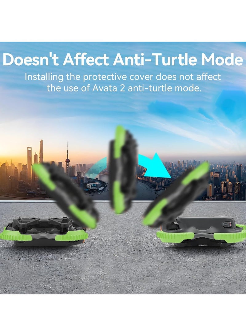 General DJI Avata 2 Propeller Protector, Propeller Bumper Ring, Anti-Collision Silicone Protective Cover, Drone Protector, DJI Avata 2 Shockproof Propeller Protector, Drone Accessories  - Image 4