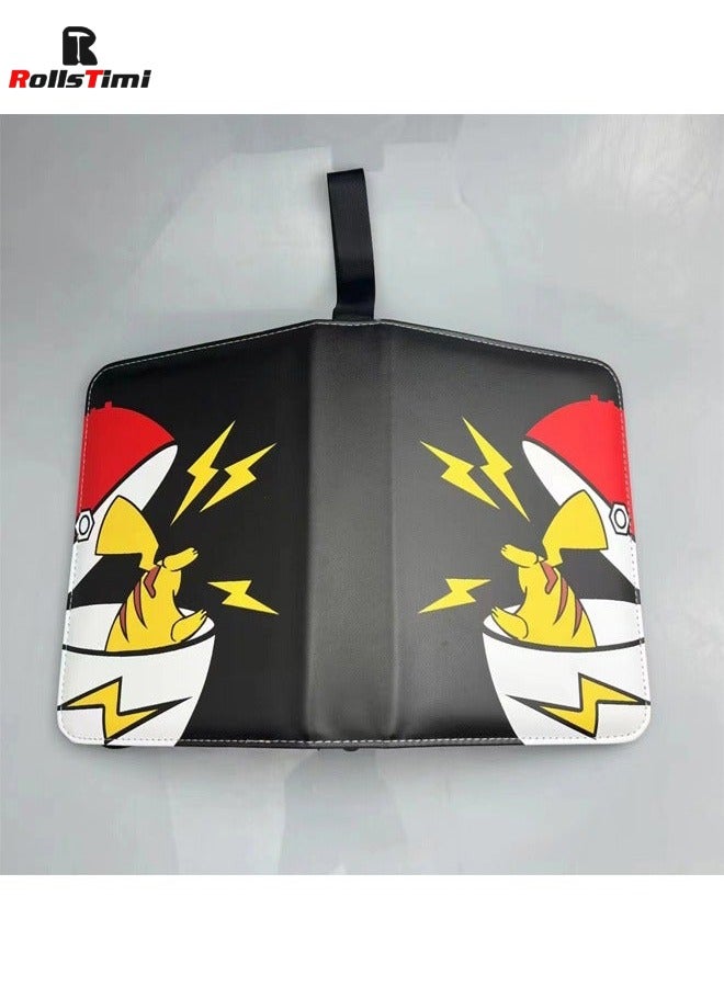 RollsTimi  Pokemon Cards Binder Holder Carrying Case for Pokemon Cards Portable Trading Cards Holder Collector Album holder holds 400 Cards - Image 5