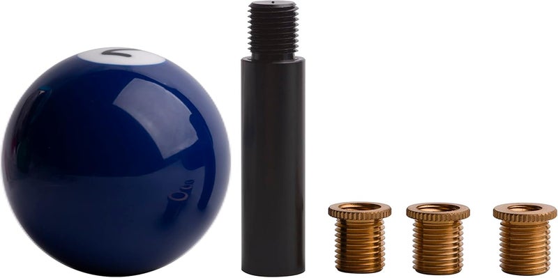 Mavota Pool Ball Billiard Stick Shift Knob Universal Gear Shifter Knobs for Car SUV Bus Truck (Blue 2X) - Image 4