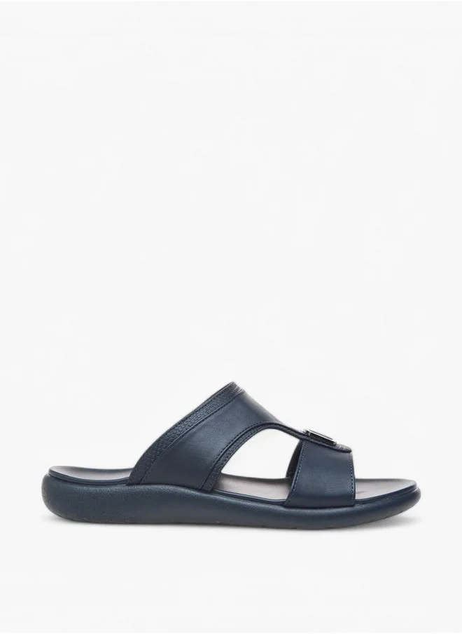 ال بي ال من شو اكسبرس Metal Accent Slip-On Arabic Sandals