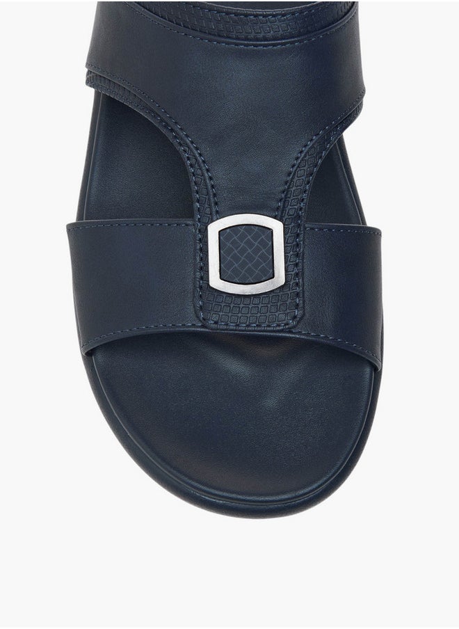 LBL by Shoexpress Metal Accent Slip-On Arabic Sandals  - Image 3