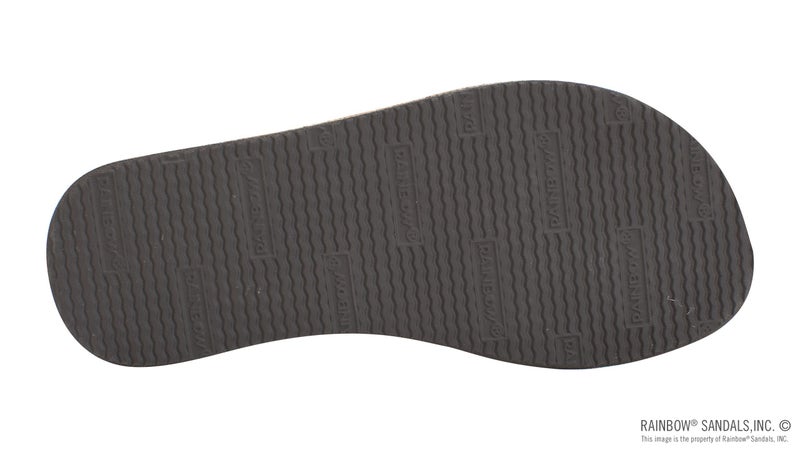 Rainbow Sandals Kid's Flirty Braidy Sandals, Color: Dark Brown, Size: 13|1 - Image 5