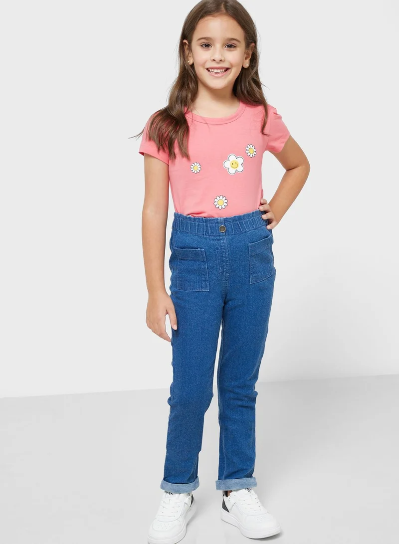 Pinata Girls Mom Jeans