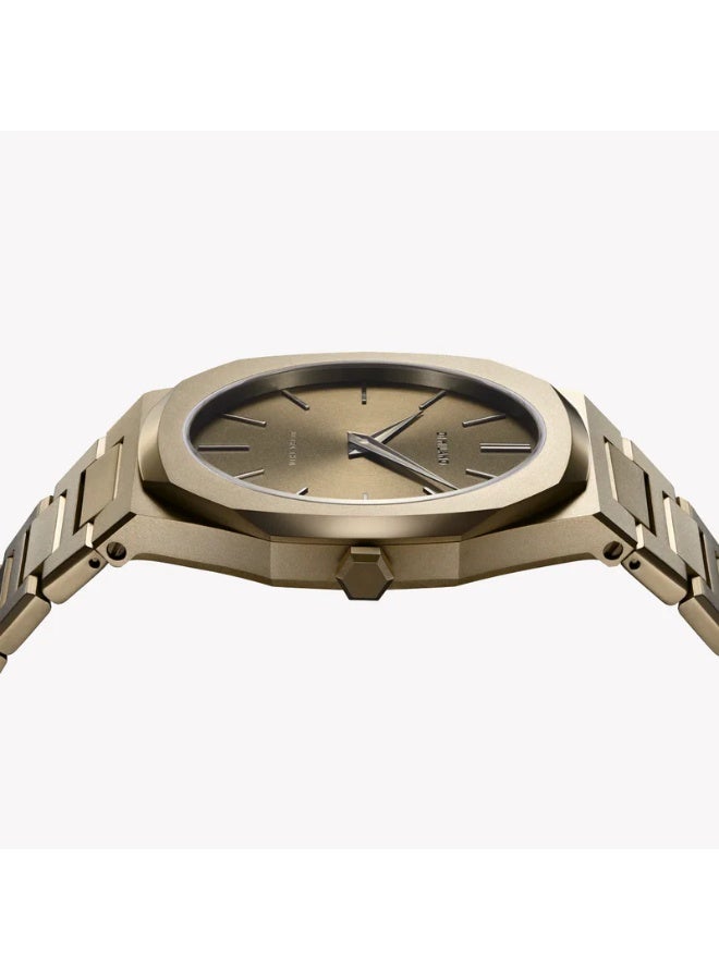 D1 MILANO Men's Gold Stainless Steel Watch, Quartz | D1-UTBJ36 40mm - Image 2