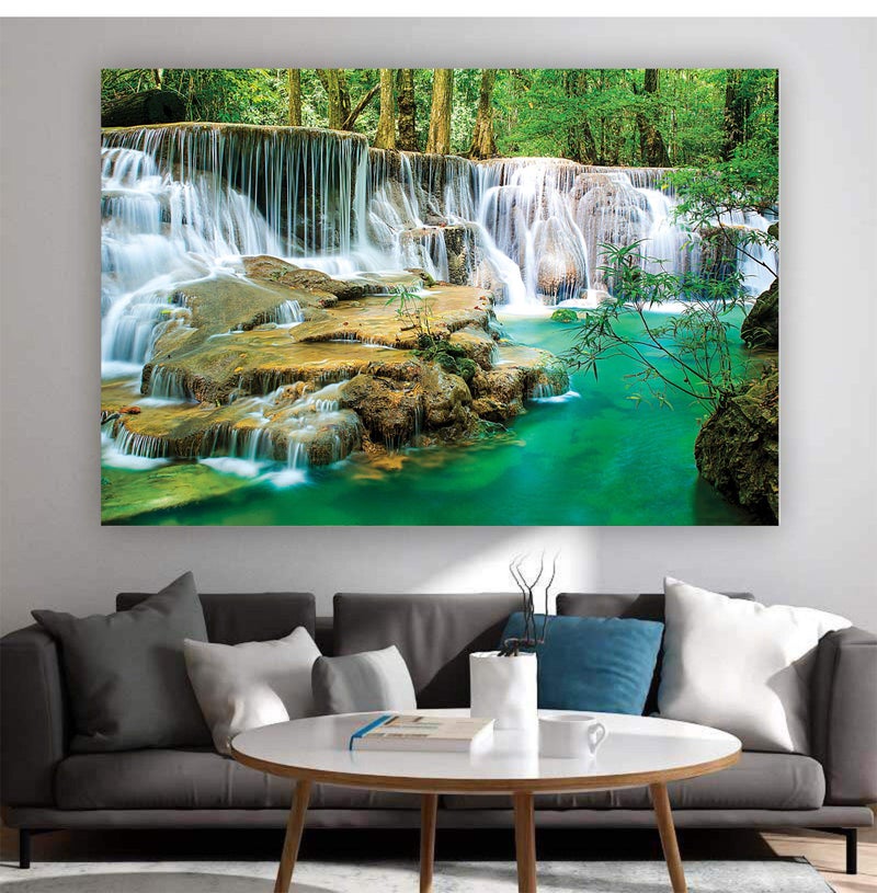 DECOR PRODUCTION Wall Stickers, PVC Self Adhesive Vinyl Wall Poster for Living Room, Hall, Play Room, Bedroom, Kitchen, Office(New_Sticker_pt8_10_24x36Inch) - Image 2