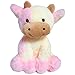 BSVOME 9 inches Cow Stuffed Animal Soft Plush Cute Cow Doll for Boys Girls Pink Cow - Image 3