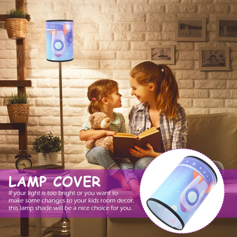 Cartoon Space Lampshade Kids Bedroom Table Lamp Shade Children Birthday - Image 4