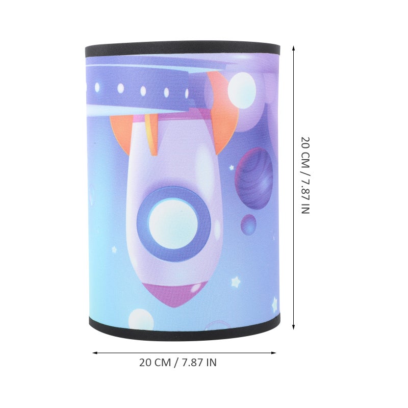 Cartoon Space Lampshade Kids Bedroom Table Lamp Shade Children Birthday - Image 3