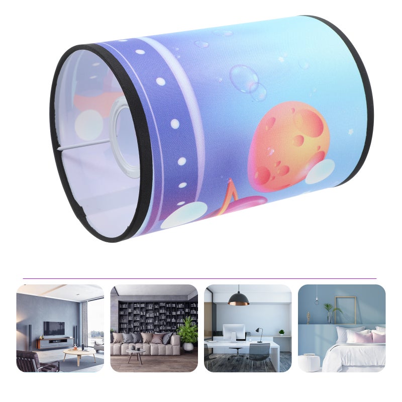 Cartoon Space Lampshade Kids Bedroom Table Lamp Shade Children Birthday - Image 2
