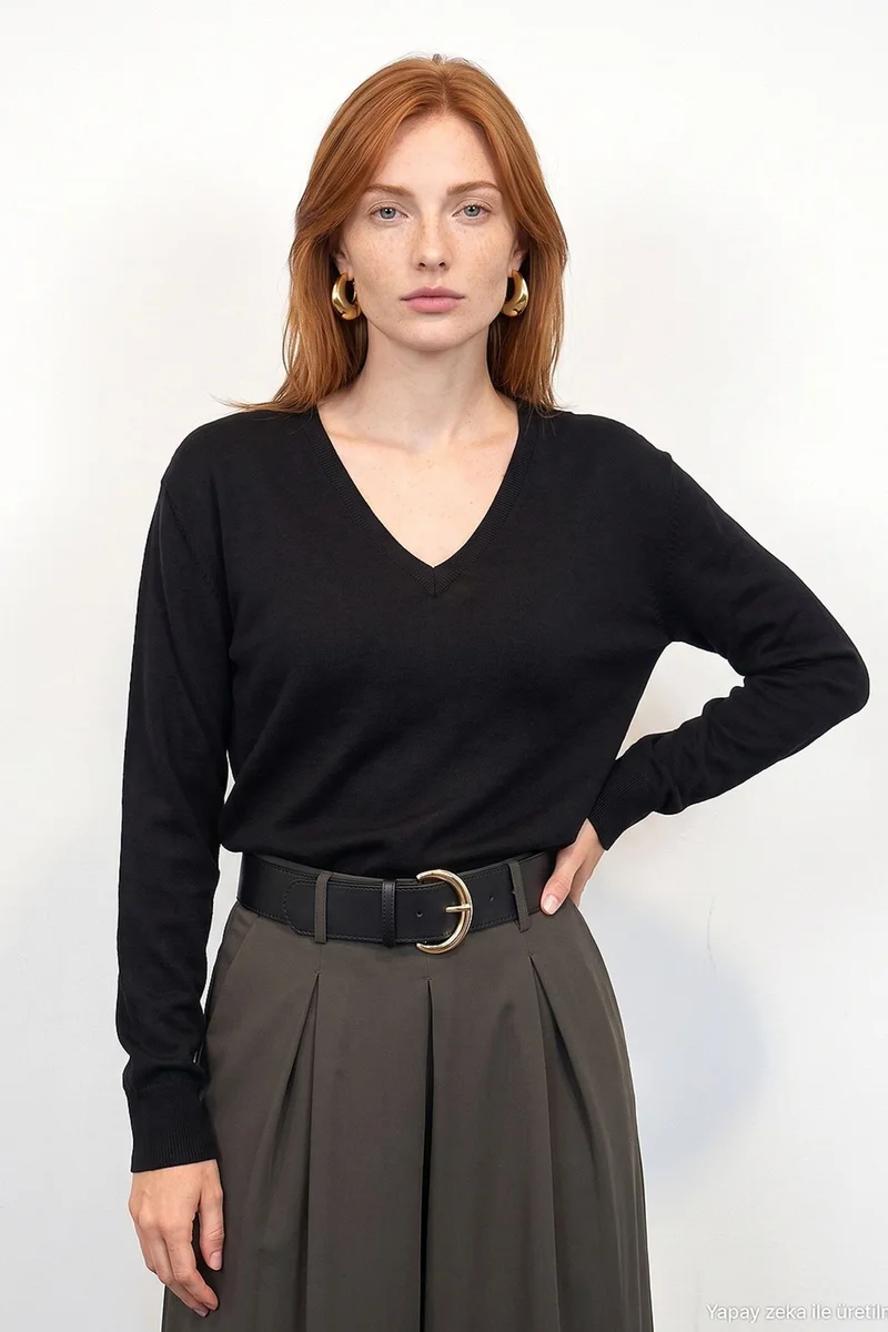 Dilvin  DILVIN Women's Knit Sweater for Women | Best Price UAE